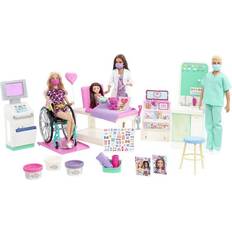 Barbie Dukker & Dukkehus Barbie Facility Playset m. 4 dukker
