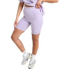 Nike Bomuld - Cykling - Dame - M Shorts Nike Core Swoosh Cycle Shorts - Purple