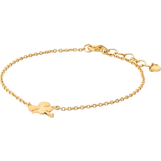 Justérbar størrelse - Sølv Armbånd Pernille Corydon Clover Bracelet - Gold