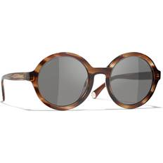 Chanel UV-beskyttelse - Voksen Solbriller Chanel Runde solbriller Briller