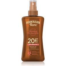 Olier Solcremer Hawaiian Tropic Glowing Protection Dry Oil Spray SPF20 200ml