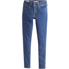Levi's Dame - XL Jeans Levi's 711 Skinny Jeans Mit Doppelknopfverschluss - Slight Twist/Blue