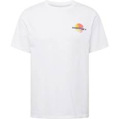 Converse Herre Overdele Converse Sunset T-shirt-Hvid