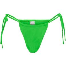 Only Grøn Bikinier Only Bikinitrusser med bindebånd siderne klar grøn Del af sæt