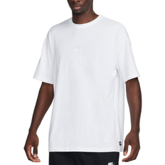 Nike Herre - M - Udendørsjakker - Økologisk materiale T-shirts Nike Men's Sportswear Premium Essentials T-shirts - White