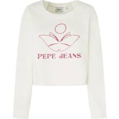 Pepe Jeans Hvid Sweatere Pepe Jeans Sweatshirt 'LORELAI' grenadine hvid grenadine hvid