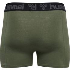 Hummel Bomuld - Sort Underbukser Hummel 4-pak boxershorts HmlMARSTON Sort Herre