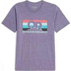 Outdoor Research Overdele Outdoor Research Unisex OR Advocate Stripe T-Shirt Geode, M, Geode