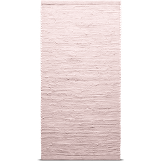 Rug Solid Cotton Pink 75x200cm