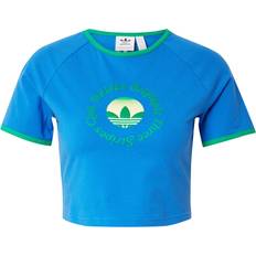 18 - Grøn - Jersey Overdele Adidas Originals T-Shirts Blue Gfx Baby Tee Toppe & t-shirts T-shirts