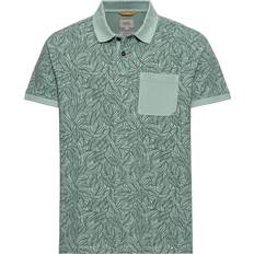 Grøn - S - Skjortekrave T-shirts Camel Active Bluser & tshirts 'Palme' jade mørkegrøn jade mørkegrøn