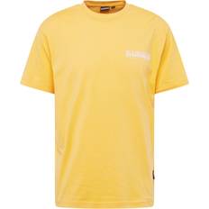 Napapijri L T-shirts Napapijri Bluser & tshirts 'FABER' gul grøn hvid gul grøn hvid