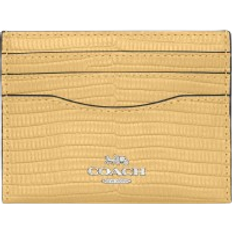 Coach Slim Id Card Case - Silver/Hay
