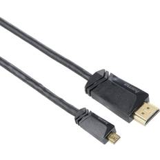 Hama HDMI-kabler Hama 3 Stars HDMI - HDMI Micro High Speed with Ethernet 1.5m