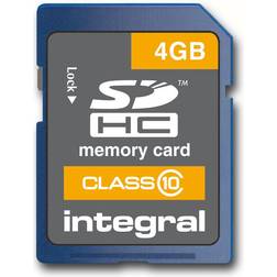Integral SDHC Class 10 4GB
