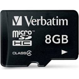 Verbatim MicroSDHC Class 4 8GB