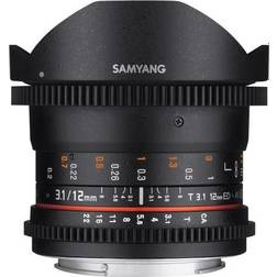 Samyang 12mm T3.1 VDSLR ED AS NCS Fisheye for Pentax K
