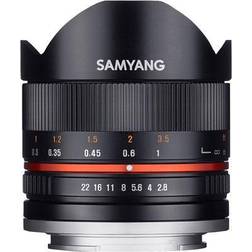 Samyang 8mm F2.8 UMC Fisheye II for Canon M