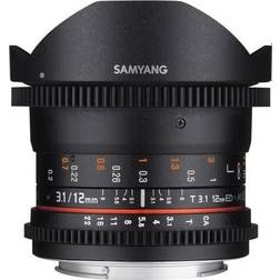 Samyang 12mm T3.1 VDSLR ED AS NCS Fisheye for Fujifilm X