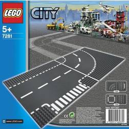 Lego City T-kryds & Vejsving 7281