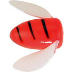 Wordens Lures Spin-N-Glo rigged #8 Rocket Red Tiger Stripe
