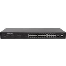 Intellinet 24-Port Web-Managed Gigabit Ethernet Switch with 2 SFP Ports (560917)