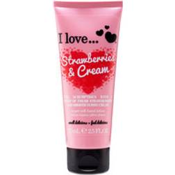 I love... Strawberries & Cream Super Soft Hand Lotion 75ml