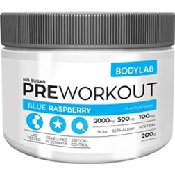 Bodylab Pre workout Blue Raspberry 200g