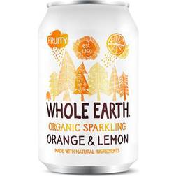 Whole Earth Organic Sparkling Orange & Lemon Drink 33cl