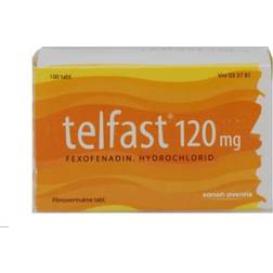 Telfast 120mg 100 stk Tablet