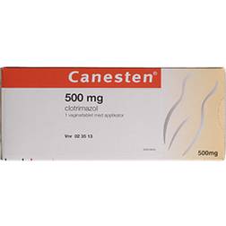 Canesten 500mg 1 stk Vagitorier