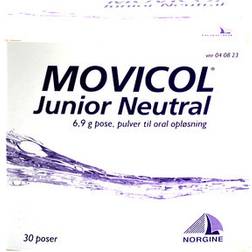 Movicol Junior Neutral 30 stk
