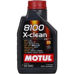 Motul 8100 X-Clean 5W-40 Motorolie 1L