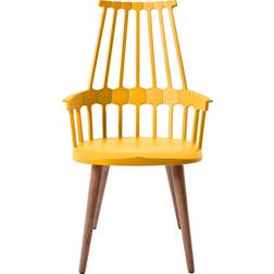 Kartell Comback with wooden legs Stol