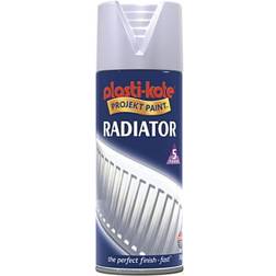 Plasti-Kote Twist & Spray Radiator Satin Light Gray 400ml
