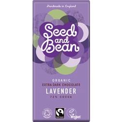 Seed and Bean Økologisk Lavendel Mørk Chokolade 85g