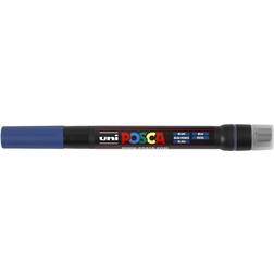 Uni Posca PCF-350 Brush Tip Blue