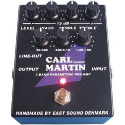 Carl Martin 3 Band Parametric Preamp