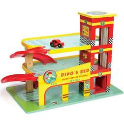 Le Toy Van Dino's Red Garage