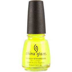 China Glaze Nail Lacquer Yellow Polka Dot Bikini 14ml