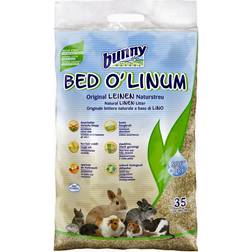 Bunny Bed O'Linum hør-strøelse 35 liter