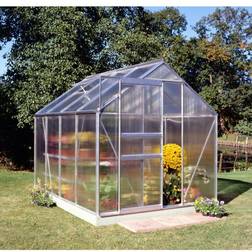 Halls Greenhouses Popular 86 5m² 4mm Aluminium Polycarbonat