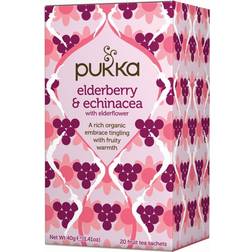 Pukka Elderberry & Echinacea 40g 20stk