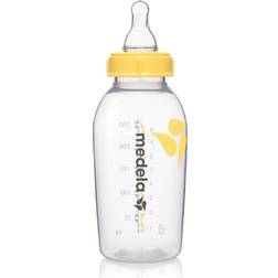 Medela Modermælksflaske med Flaskesut M Middel Nærings Strøm 250ml