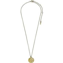 Pilgrim Gemini Necklace - Gold
