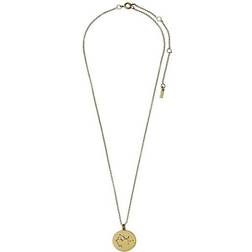 Pilgrim Sagittarius Necklace - Gold/Transparent