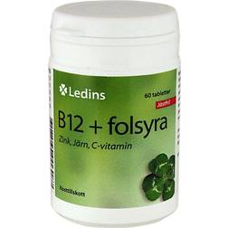 Ledins B12+Folsyra 60 stk