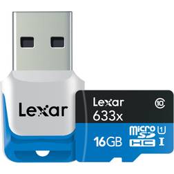 Lexar Media MicroSDHC UHS-I U1 16GB (633x)