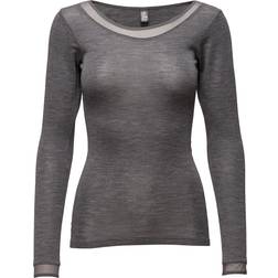 Femilet Juliana Long Sleeve T-shirt - Grey Melange