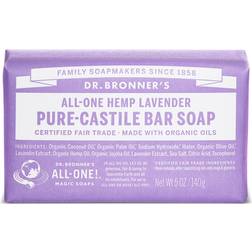 Dr. Bronners Pure Castile Sæbebar Lavendel 140g